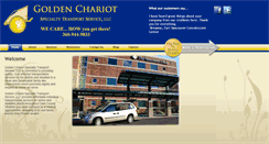 Desktop Screenshot of goldenchariotmedicaltransportation.com